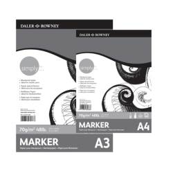 Daler Rowney Simply Marker Pad 40 Pages 70gsm