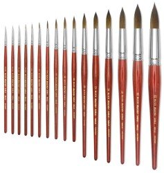 Habico Sablon Round Paint Brush