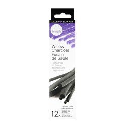 Daler Rowney Willow Charcoal Sticks Set of 12 Pcs