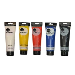 Daler Rowney Simply Large Acrylic Paints 250ML Tubes