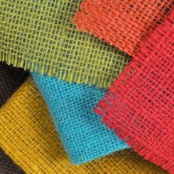 Colored Jute Fabric Roll