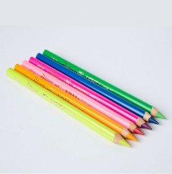 Lyra Giant Neon Color Pencils Set Of 6 Pcs