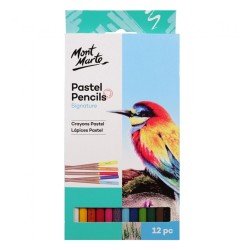 Mont Marte Pastel Pencils 12pcs