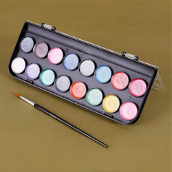 Mont Marte Signature Metallic Watercolor Cake Set Of 17