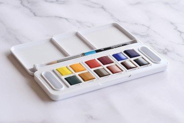 Daler Rowney Aquafine Transparent Watercolor Set Of 12