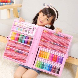 Kids Art Supplies Drawing Kit 168 Piece