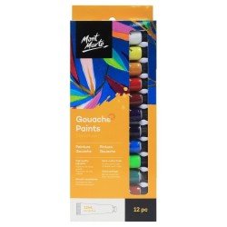 Mont Marte Gouache Paints Signature Set 12 X12ml