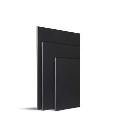 Black Canvas Set Of 3