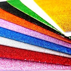 Glitter Fomic Sheet Pack Of 10