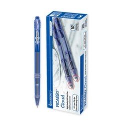Picasso Cloud Ball Pen 0.7mm Blue Pack of 10
