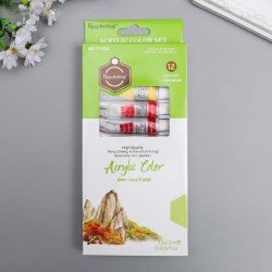 Keep smiling Acrylic Paint Set of 12x12ml