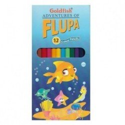 Gold Fish Color Pencil 12 Full Size