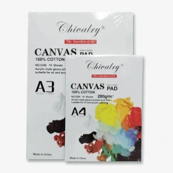 Chivalry Canvas Pad For Oil And Acrylic Paint