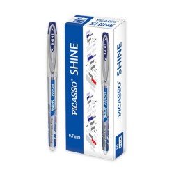 Picasso Shine Pen Pack of 10 0.7mm Tip