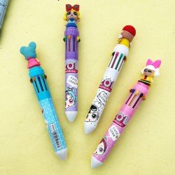 LOL Girls 10 Multicolor Ball Pen