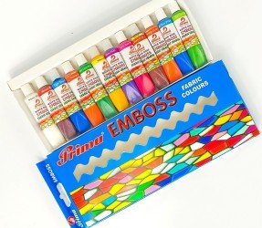 Prima Pearl Fabric Colors Pack Of 12