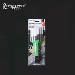 Giorgione Gesso Nylon slope Brushes Pack of 3