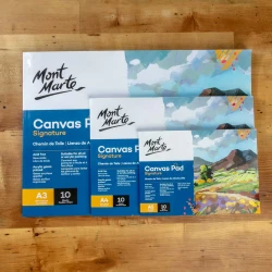 Mont Marte Canvas Pad 10 Sheet