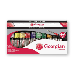 Daler Rowney Georgian Oil Paint Set Of 10 x 38ml