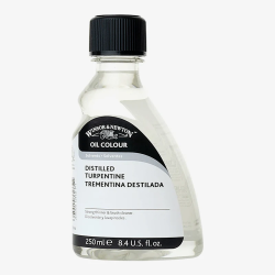 Winsor & Newton Oil Color Medium English Distilled Turpentine 250ml