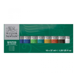 Winsor & Newton Winton Oil Color Set of 10 x 37ml