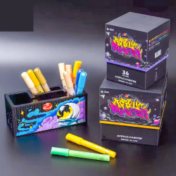 STA Permanent Acrylic Paint Markers Set Of 36